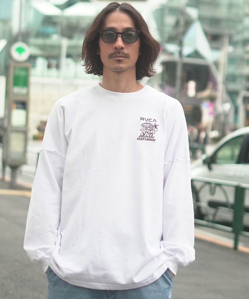 RVCA（ルーカ） tシャツ メンズ KEEP LOOKING LT ロンT 「2026年春夏