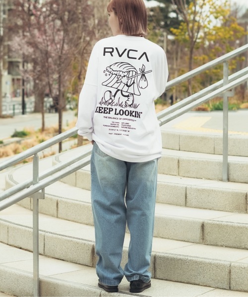 RVCA（ルーカ） tシャツ メンズ KEEP LOOKING LT ロンT 「2026年春夏