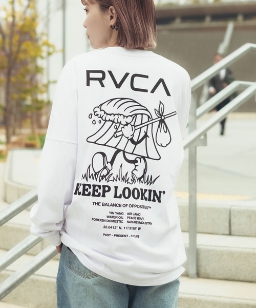RVCA（ルーカ） tシャツ メンズ KEEP LOOKING LT ロンT 「2026年春夏