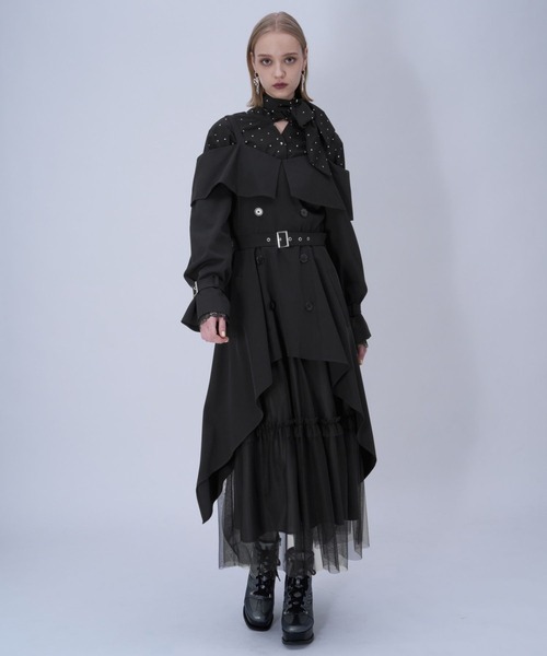 HARE / オフショルトレンチワンピース HARE（ハレ） ワンピース オフショルトレンチワンピース(HARE