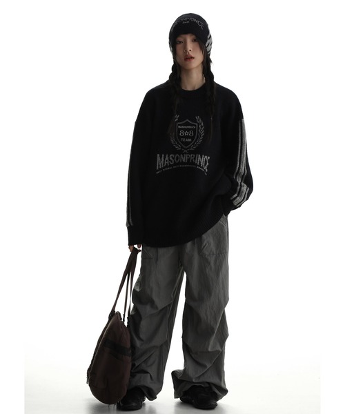 MASONPRINCE 長袖ニット S アイボリー メンズ : ZOZOTOWN Yahoo!店 