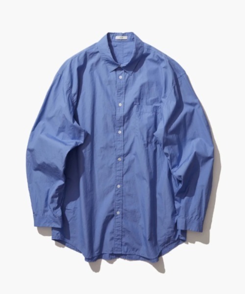 シャツ ATON (エイトン)SUVIN BROAD | WASHED SHIRT メンズ レディースの画像