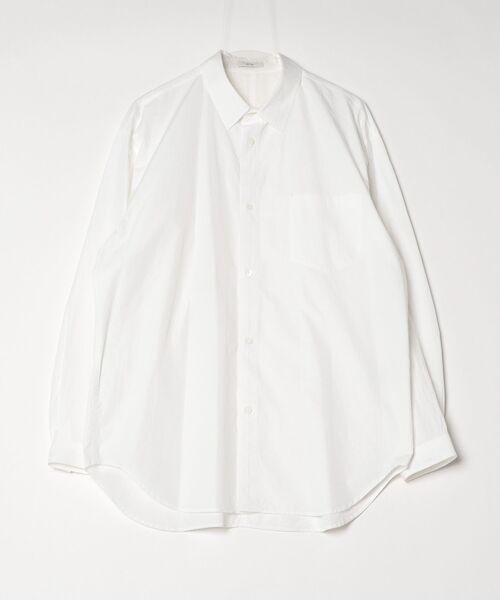 シャツ ATON (エイトン)SUVIN BROAD | WASHED SHIRT メンズ レディースの画像
