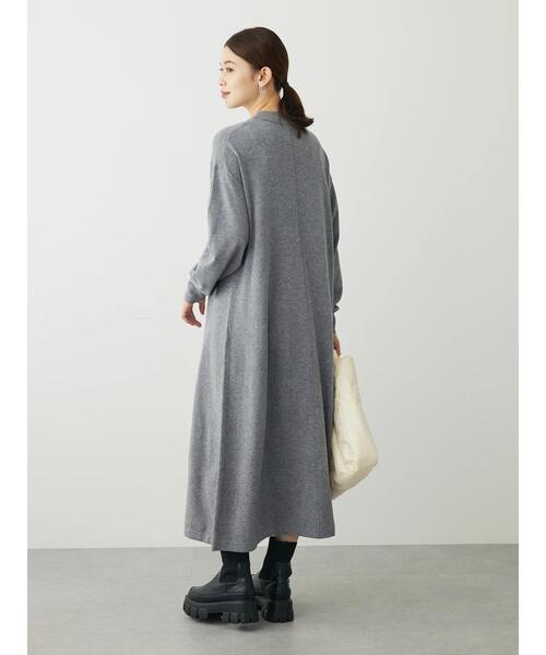 「Green Parks」 「chocol raffine robe」ニットワンピース FREE グレー系その他2 レディース_画像7