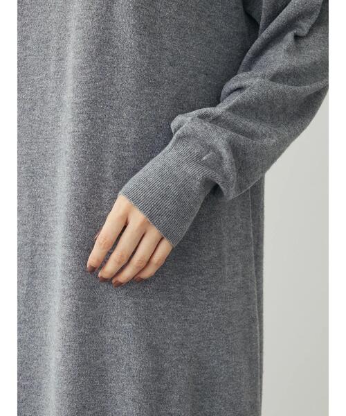 「Green Parks」 「chocol raffine robe」ニットワンピース FREE グレー系その他2 レディース_画像9