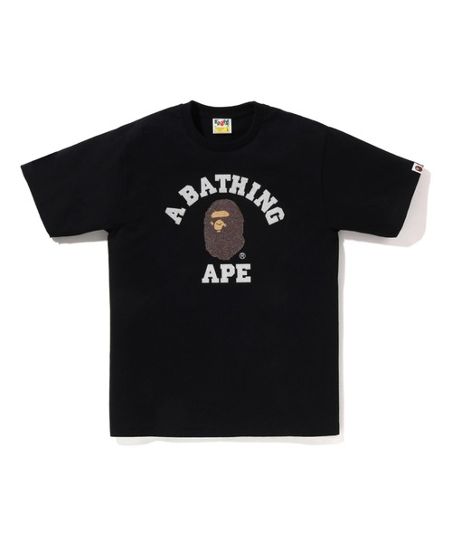 A BATHING APE（アベイシングエイプ） tシャツ GLASS BEADS COLLEGE