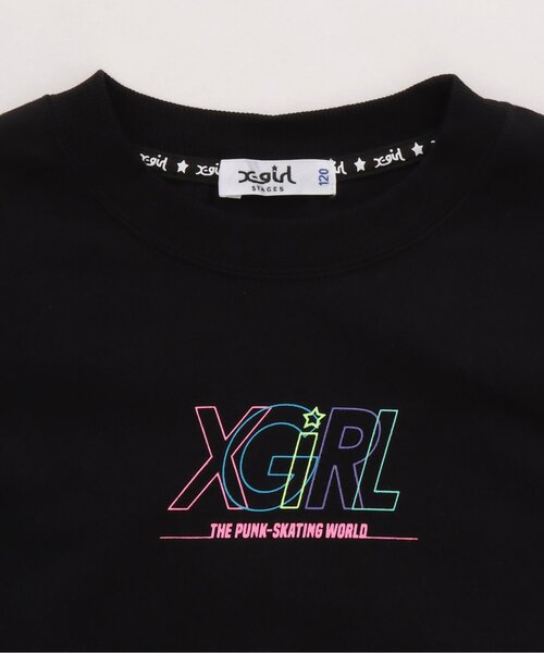 X-girl Stages(エックスガールステージス) tシャツ 「人気商品再入荷 X-girl Stages(エックスガールステージス) tシャツ 「人気商品再入荷