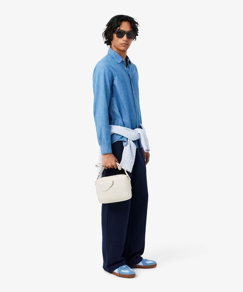 LACOSTE（ラコステ） ショルダーバッグ クラブ グレインレザー