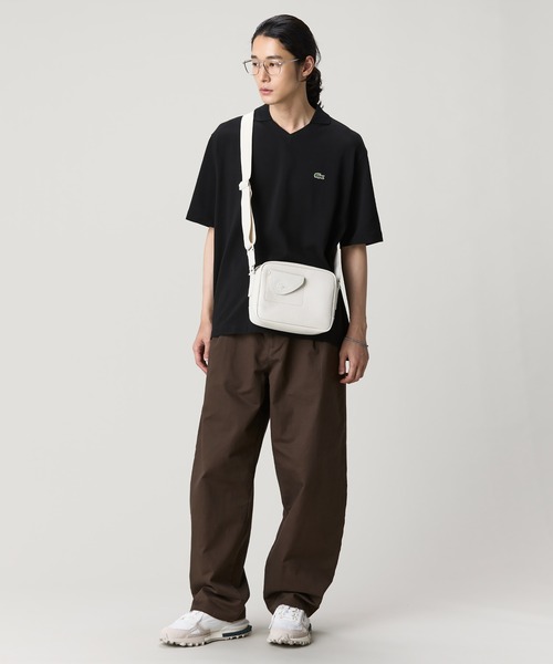 LACOSTE（ラコステ） ショルダーバッグ クラブ グレインレザー