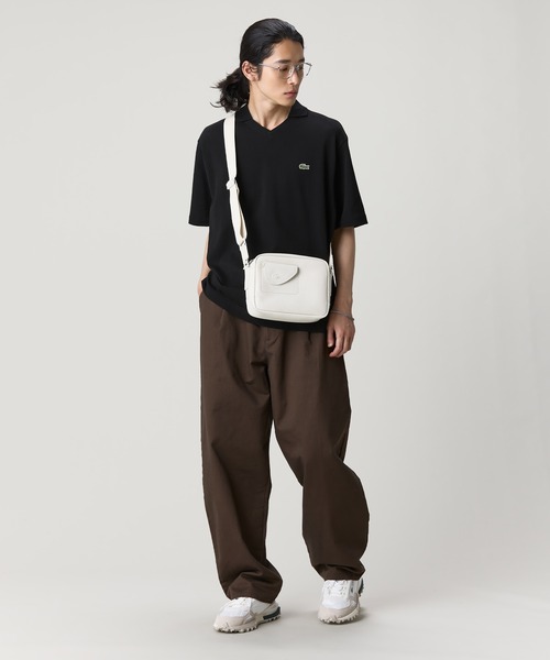 LACOSTE（ラコステ） ショルダーバッグ クラブ グレインレザー