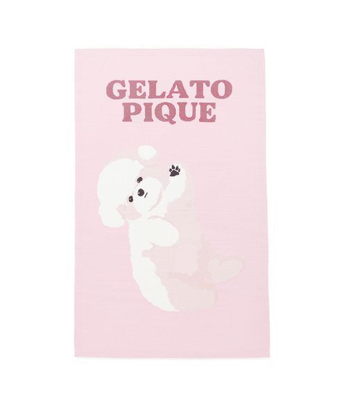gelato pique（ジェラートピケ） ブランケット ドッグジャガード