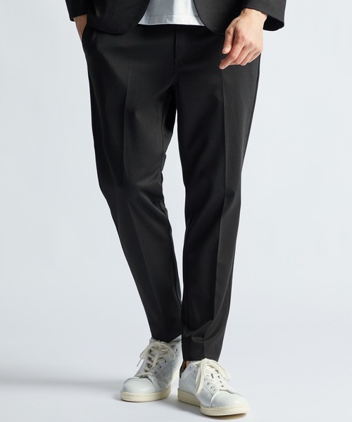 LANVIN スラックス LANVIN en Bleu スラックス 入学式 セットアップ ストライプ イージー