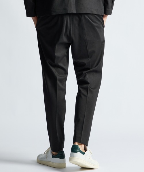 LANVIN en Bleu スラックス 入学式 セットアップ ストライプ イージー