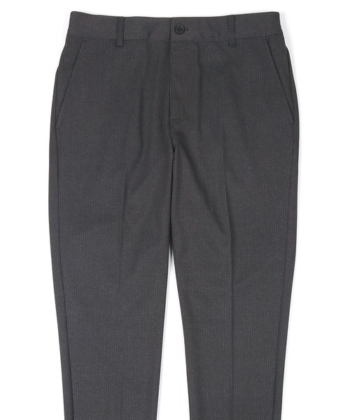 LANVIN en Bleu スラックス 入学式 セットアップ ストライプ イージー