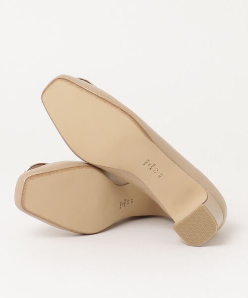 「artemis by DIANA」 パンプス 24.0cm クリアブラック レディース_画像3