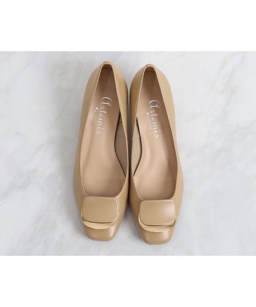 「artemis by DIANA」 パンプス 24.0cm クリアブラック レディース_画像4