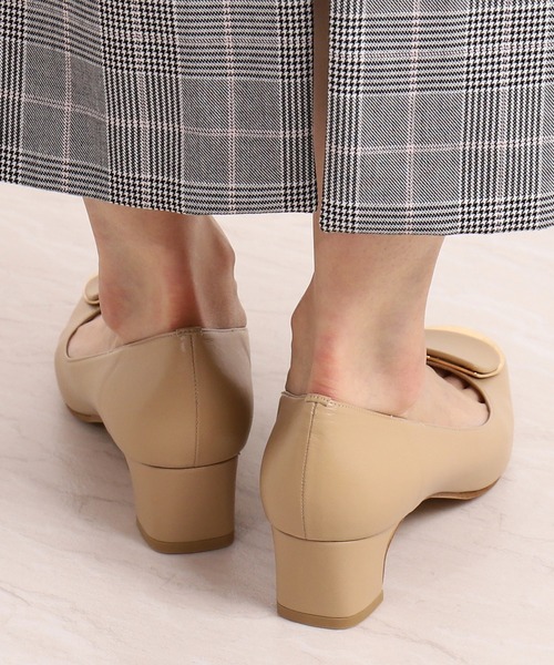 「artemis by DIANA」 パンプス 24.0cm クリアブラック レディース_画像7