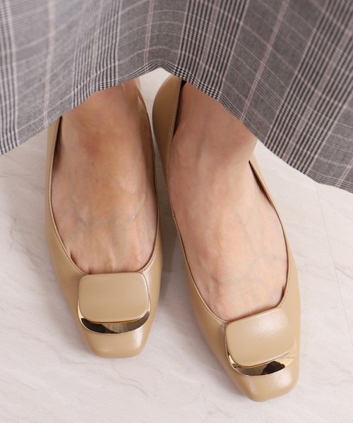 「artemis by DIANA」 パンプス 24.0cm クリアブラック レディース_画像8