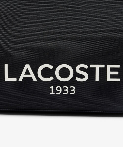 「LACOSTE」 トートバッグ FREE ブラック×ホワイト レディース_4