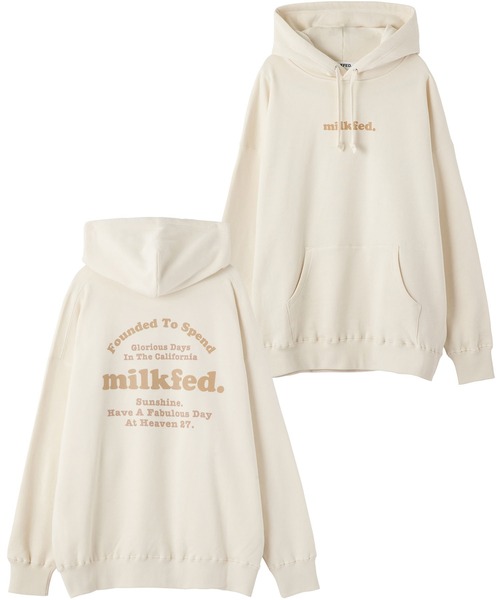 「MILKFED.」 プルオーバーパーカー ONE SIZE ベージュ レディース_画像6