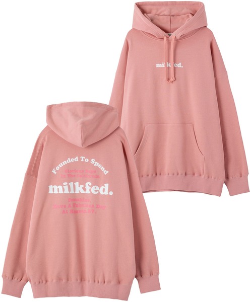 「MILKFED.」 プルオーバーパーカー ONE SIZE ベージュ レディース_画像9
