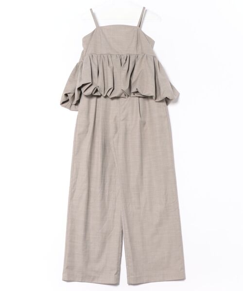 CLANE（クラネ） サロペット オーバーオール CLANE PEPLUM LAYERED ALL