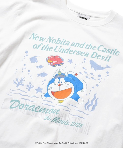 HOMEGAME tシャツ HOMEGAME｜映画ドラえもん - Tシャツ 「BLUE OCEAN