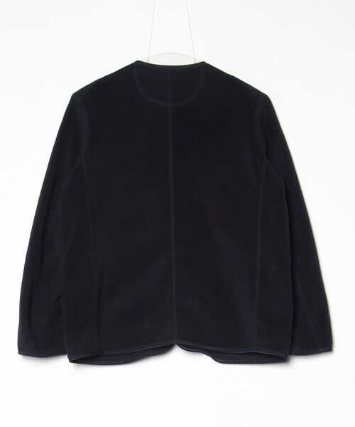 Danton（ダントン） ノーカラージャケット 34 ネイビー レディース