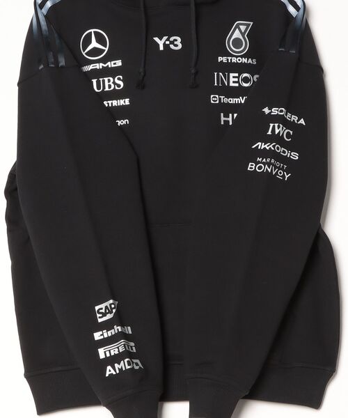 Y-3 パーカー MERCEDES - AMG PETRONAS FORMULA 1 TEAM HOODIE メンズ