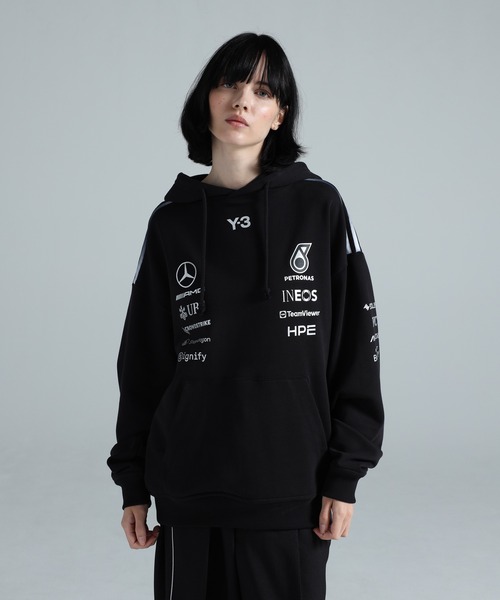 パーカー Y-3 MERCEDES - AMG PETRONAS FORMULA 1 TEAM HOODIE メンズ レディースの画像
