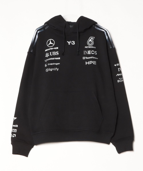 パーカー Y-3 MERCEDES - AMG PETRONAS FORMULA 1 TEAM HOODIE メンズ レディースの画像