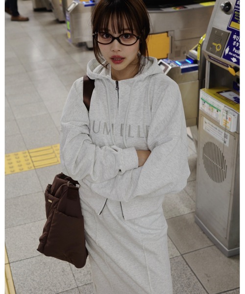 JUMELLE（ジュメロ） ワンピース ラフスウェットセットアップ 