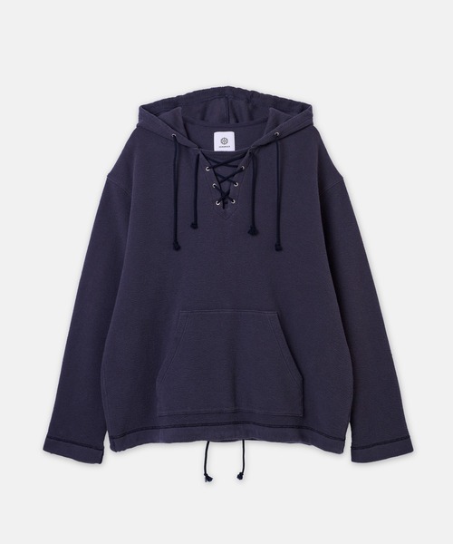 SEAGREEN（シーグリーン） パーカー CRATER LACEUP HOODIE クレーター 