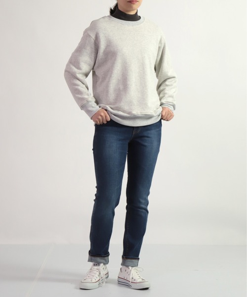 「D.M.G.」 デニムパンツ S インディゴブルー レディース_画像7