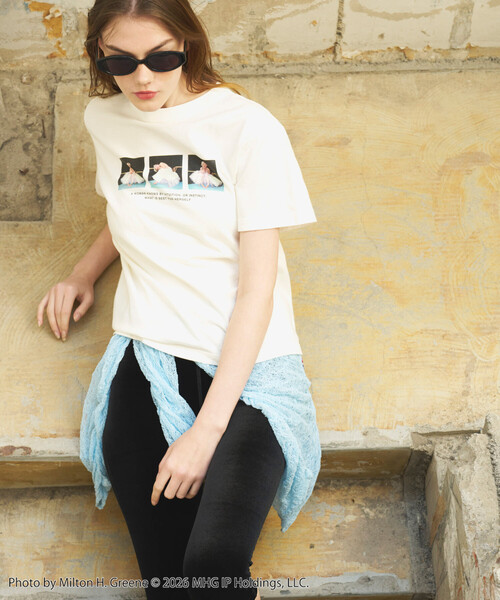ギャラリーデプト×ファーストハンド USA製 掠れ両面プリント 半袖Tシャツ Firsthand（ファーストハンド） tシャツ 半袖 マリリンモンロー