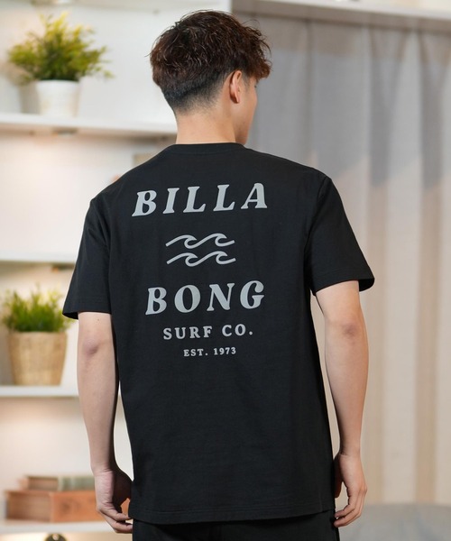 「BILLABONG」 半袖Tシャツ M ブラック メンズ_画像4