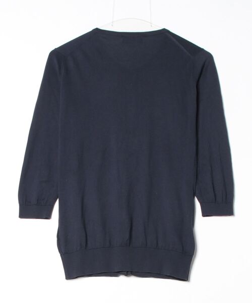 JOHN SMEDLEY（ジョンスメドレー） カーディガン M ネイビー 