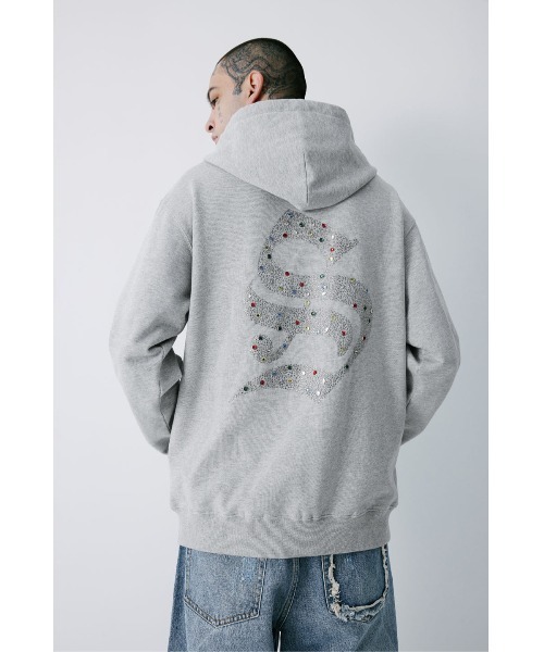 SUPPLIER グレー Mサイズ パーカー SUPPLIER（サプライヤー） ジップアップパーカー X-LARGE グレー
