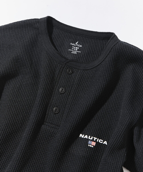 NAUTICA（ノーティカ） ヘンリーネック tシャツ Essential タイト