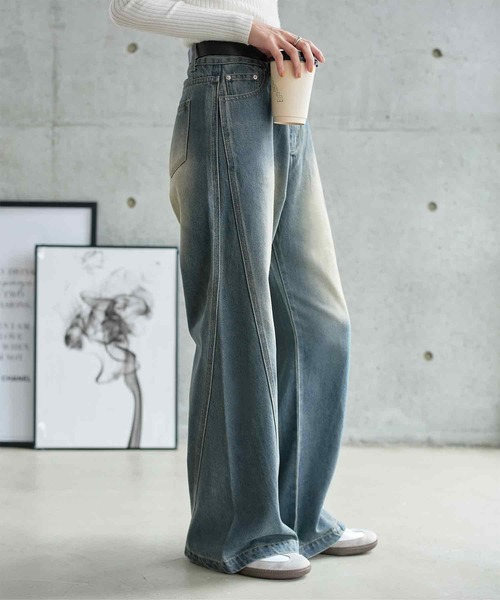 「KOBE LETTUCE」 デニムパンツ - ブラック レディース_画像7