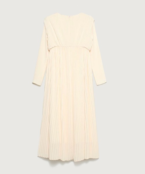 「anuans」 長袖ワンピース MEDIUM チャコールグレー レディース_画像5