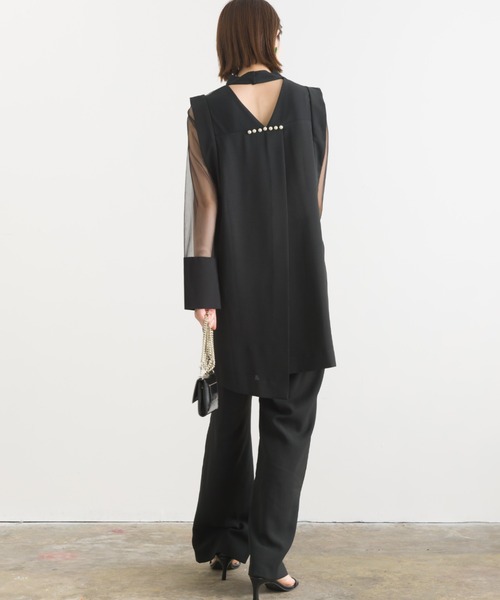「terrace」 パンツ LARGE ライトカーキ レディース_画像7