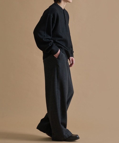 「epnok」 長袖ニット LARGE グレー メンズ_画像6