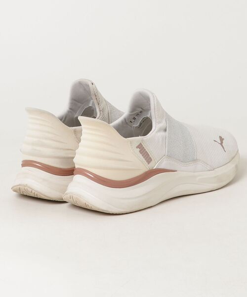 「PUMA」 スリッポン 24cm ベージュ レディース_画像2