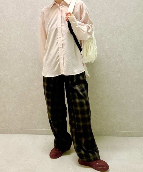 emmi パンツ チェックイージーパンツ レディース : ZOZOTOWN Yahoo!店