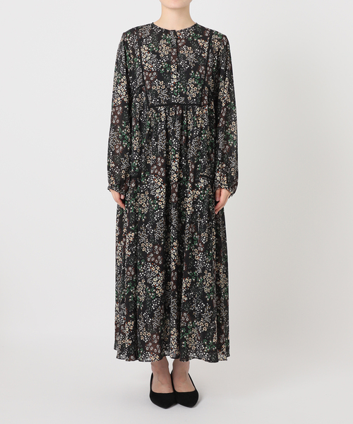 SLOBE IENA インド綿 花柄ワンピース 38 SLOBE IENA（スローブイエナ） ワンピース 「WEB限定/追加」FLOWER