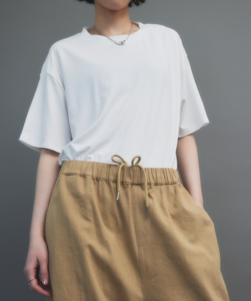 「HANNE」 チノパンツ MEDIUM ブラック レディース_画像5
