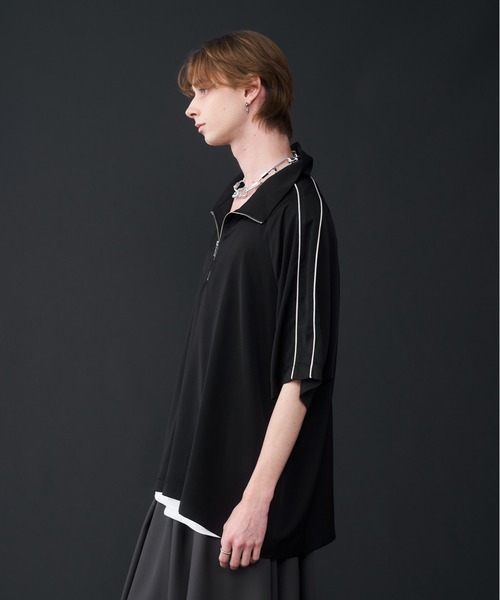 「KUUUPY」 半袖シャツ SMALL チャコールグレー メンズ_画像4