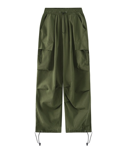 「DAY CLOSET」 カーゴパンツ S カーキ レディース_画像6