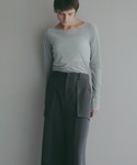 SHEER VELOUR CUT TOPS レ...の詳細画像4